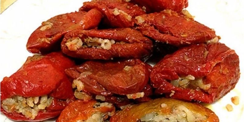 Gaziantep'in en meşhur yemeği! Kuru biber dolmasının gerçek tarifi... 1